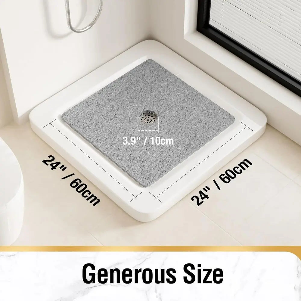Square Shower Mat
