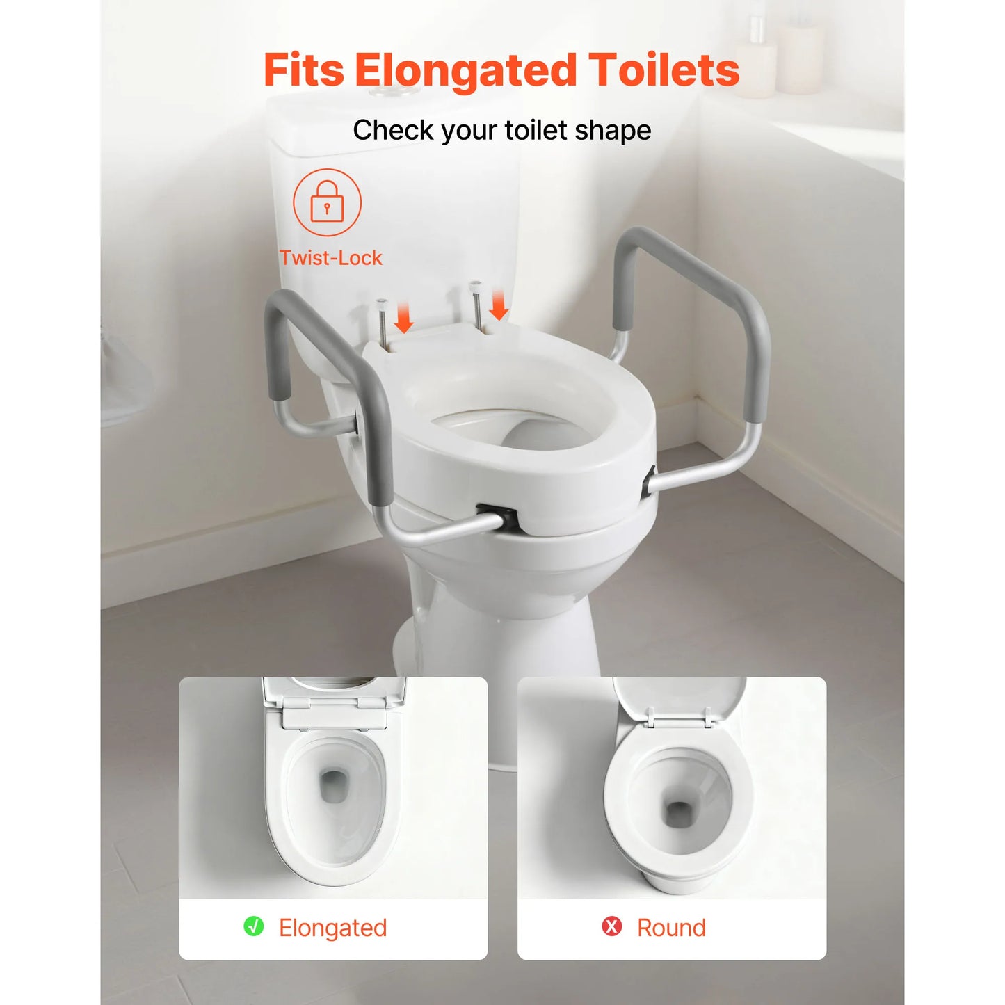 Raised Toilet Seat