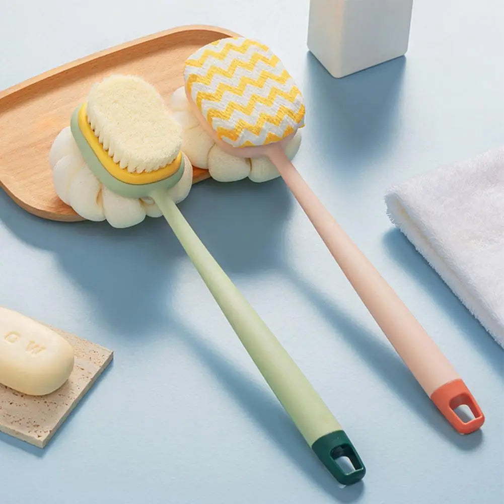 Long Soft Hair Bath Brush Doubleside