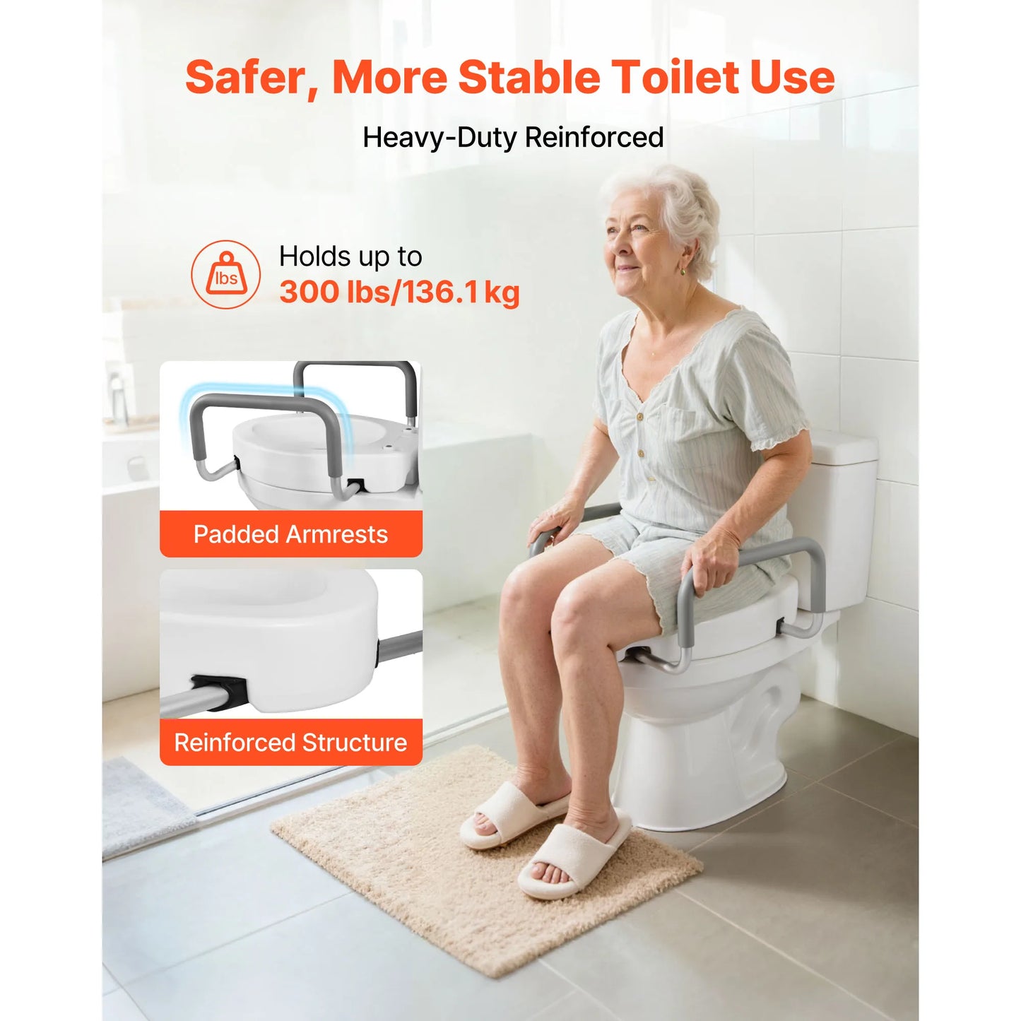 Raised Toilet Seat
