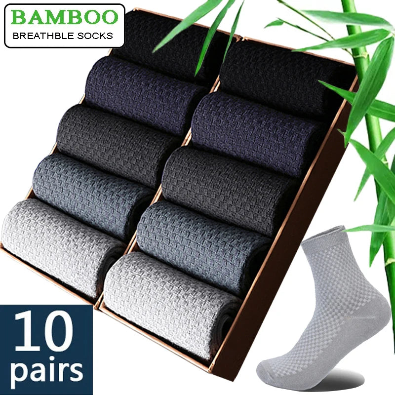 Bamboo Compression Socks (10-Pack)
