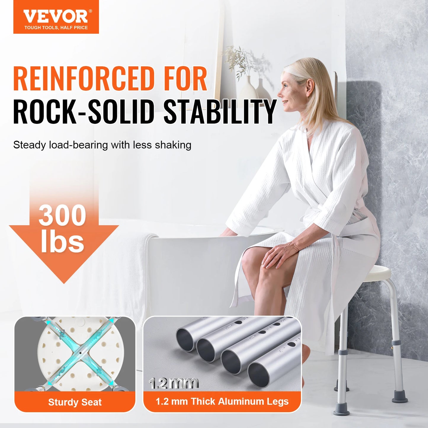 Adjustable Shower Chair