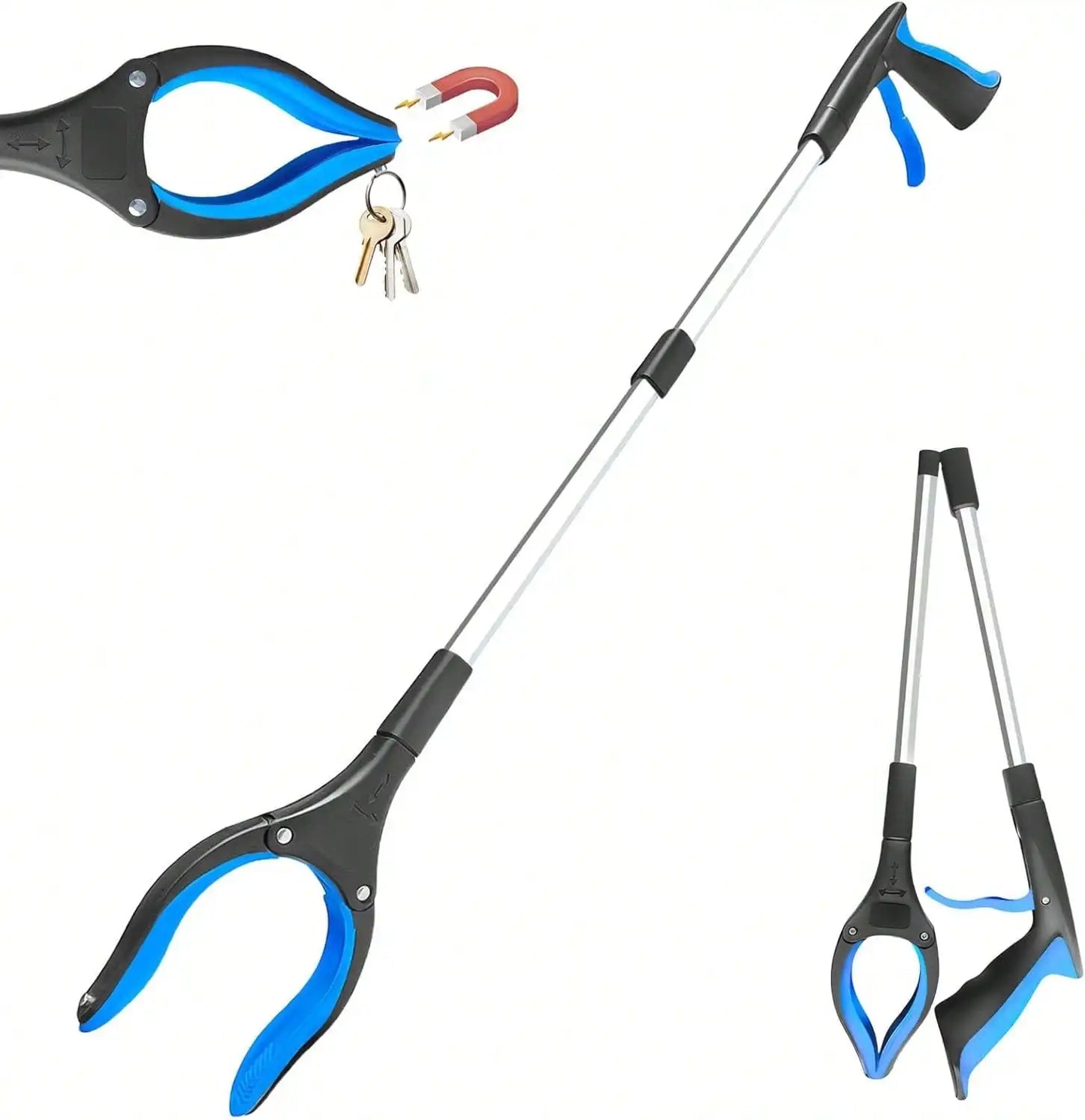 32" Foldable Reacher Tool