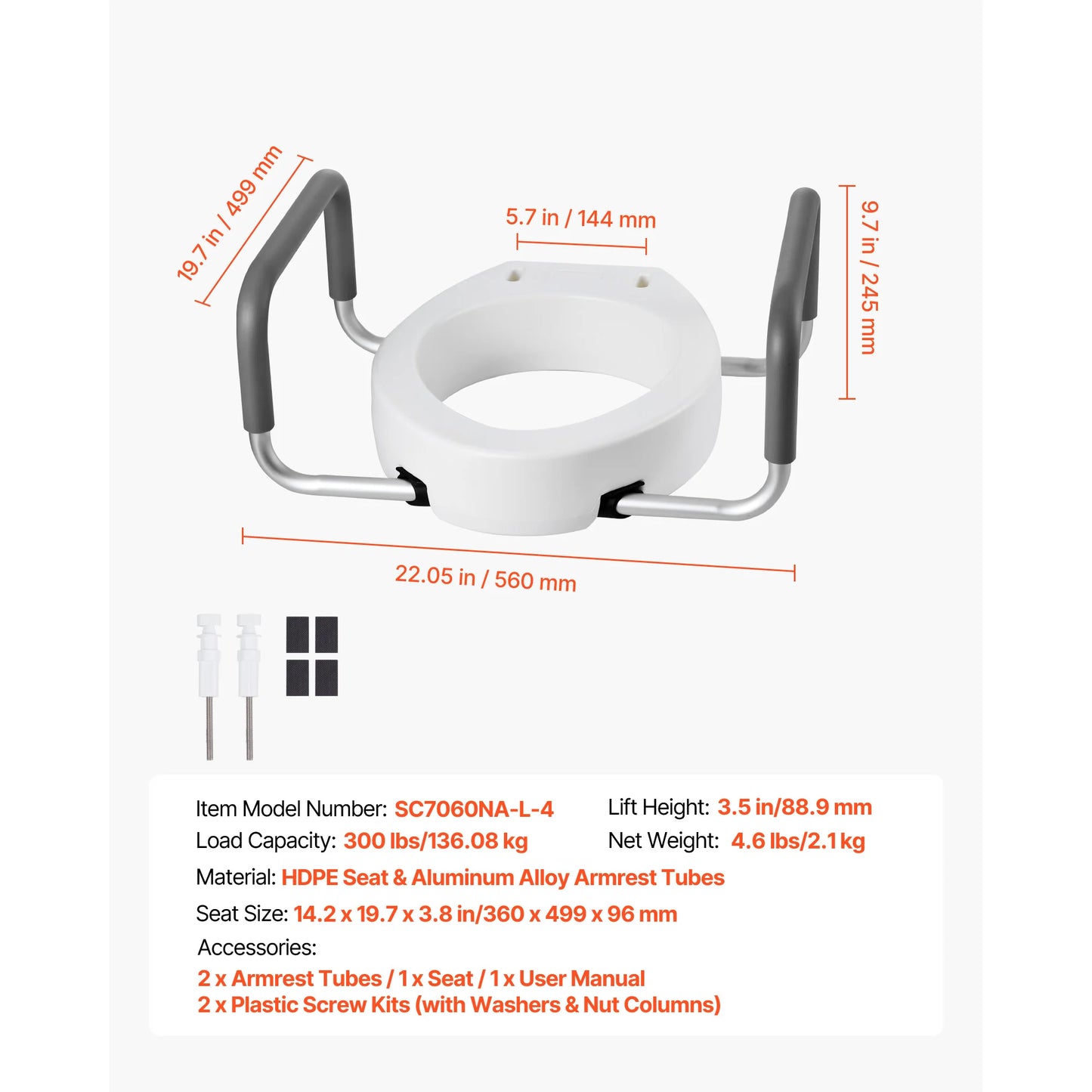 Raised Toilet Seat